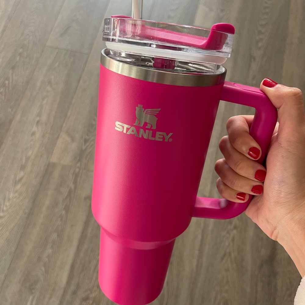 HOT PINK STANLEY 40 OZ TUMBLER